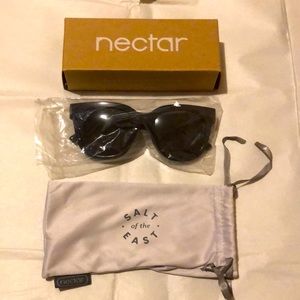 Nectar Sunglasses - Black Frame - Black Lens